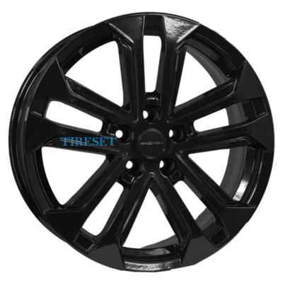 Диски Khomen Wheels 7x18/5x114,3 ET50 D67,1 KHW1803 (CX-5/Seltos) Black на tireset.ru