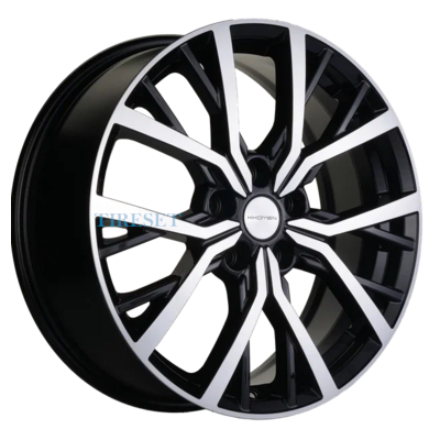 Khomen Wheels 7x18/5x108 ET36 D65,1 KHW1806 (Exeed TXL) Black-FP