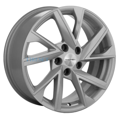 Диски Khomen Wheels 7x17/5x110 ET45 D67,1 KHW1714 (DFM580) F-Silver на tireset.ru