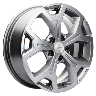 Khomen Wheels 7x17/5x114,3 ET37 D66,5 KHW1710 (Jolion) Gray