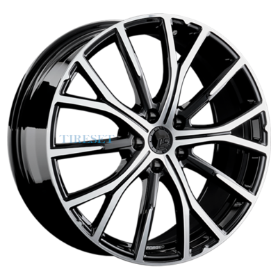 LS Forged 8x19/5x108 ET52 D60,1 LS FG21 BKF (конус, C570)