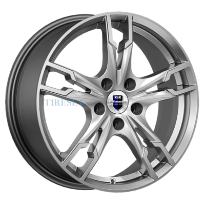 Диски KиK 7x17/5x108 ET43 D67,1 Солар (КС875) Дарк платинум на tireset.ru