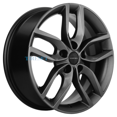Диски Khomen Wheels 6,5x17/5x108 ET33 D60,1 KHW1708 (Chery tiggo 7pro) Gray на tireset.ru