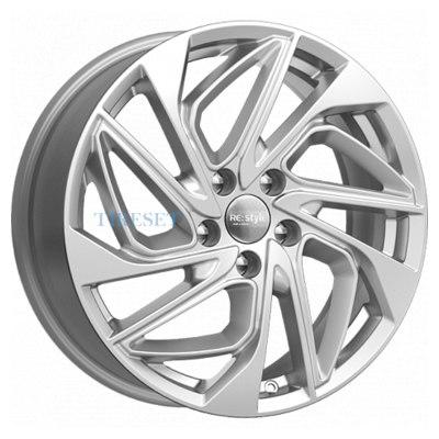Диски KиK 7x18/5x114,3 ET38 D67,1 КС883 Сильвер SK на tireset.ru