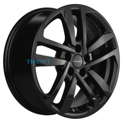 Khomen Wheels 6,5x16/5x100 ET39 D57,1 KHW1612 (Polo) Black