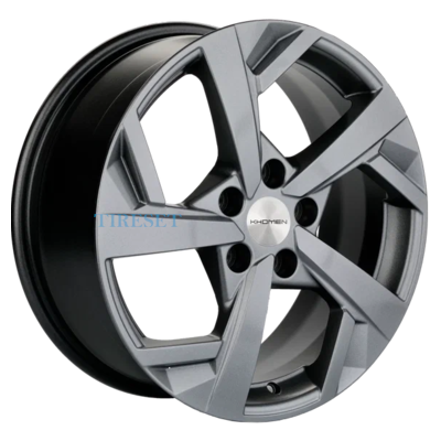 Диски Khomen Wheels 7x17/5x114,3 ET37 D66,5 KHW1712 (Haval Jolion) Gray на tireset.ru