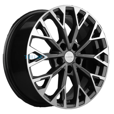 Диски Khomen Wheels 7x17/5x114,3 ET40 D66,1 KHW1718 (Qashqai) Gray-FP на tireset.ru