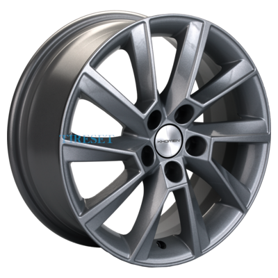 Диски Khomen Wheels 6x15/5x100 ET40 D57,1 KHW1507 (Polo) Gray на tireset.ru