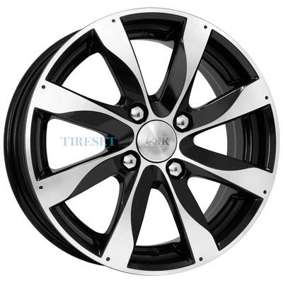 KиK 6x15/4x108 ET50 D63,35 Джемини (КС617) Алмаз черный КС617