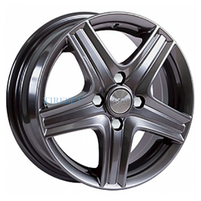 Скад 5,5x14/4x98 ET38 D58,6 Магнум графит