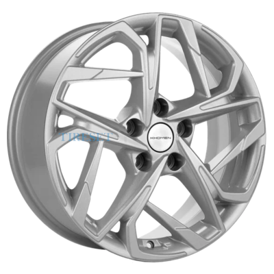 Диски Khomen Wheels 7x17/5x114,3 ET48 D56,1 KHW1716 (Forester) F-Silver на tireset.ru
