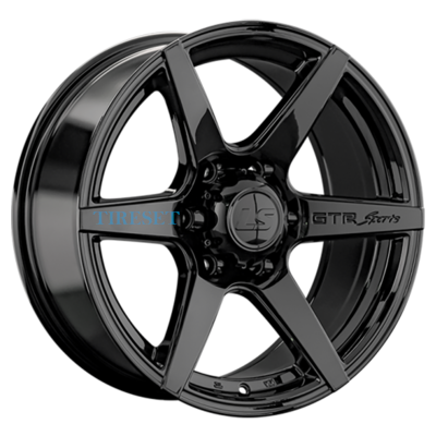 Диски LS 9x18/6x139,7 ET25 D106,1 800 BK (конус) на tireset.ru