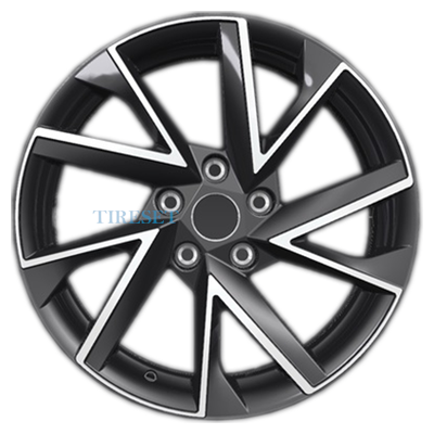 Диски Khomen Wheels 7x17/5x112 ET45 D57,1 KHW1714 (Karog) Black-FP на tireset.ru