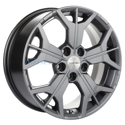 Диски Khomen Wheels 7x17/5x112 ET54 D57,1 KHW1715 (Jetta) Gray на tireset.ru