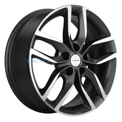 Khomen Wheels 6,5x17/5x114,3 ET45 D60,1 KHW1708 (Toyota C-HR) Gray-FP
