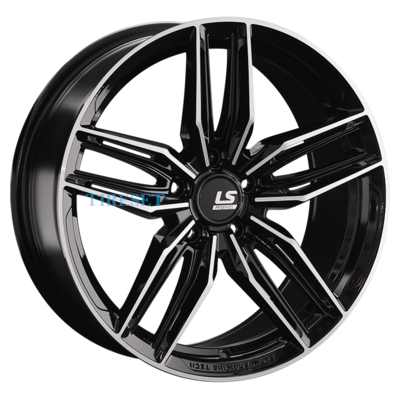 Диски LS FlowForming 8x18/5x112 ET40 D66,6 RC54 BKF (конус) на tireset.ru