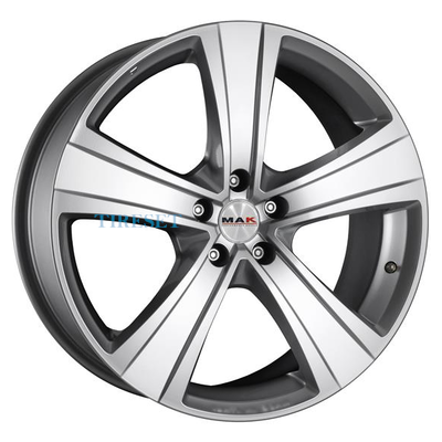 Диски MAK 8,5x19/5x112 ET45 D76 Fuoco 5 Hyper Silver на tireset.ru