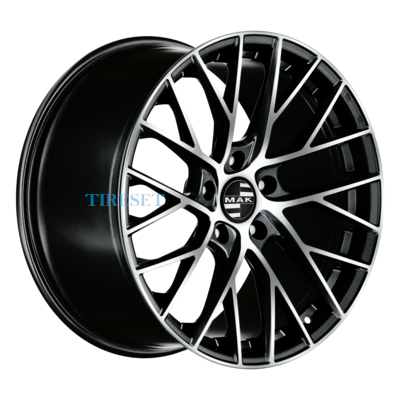 Диски MAK 8,50x19/5x130 ET55 D71,6 Monaco Black mirror на tireset.ru