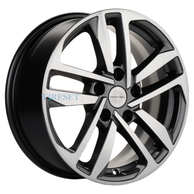 Диски Khomen Wheels 6,5x16/5x114,3 ET43 D67,1 KHW1612 (Seltos) Gray-FP на tireset.ru