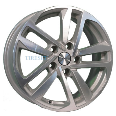 Диски Khomen Wheels 6,5x16/5x114,3 ET43 D67,1 KHW1612 (Huyndai/Kia) F-Silver-FP на tireset.ru