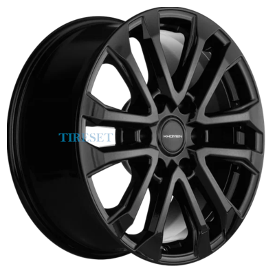 Диски Khomen Wheels 7,5x18/6x139,7 ET45 D93,1 KHW1805 (Mazda BT50) Black на tireset.ru
