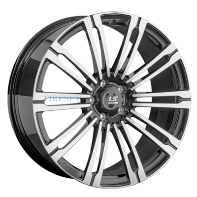 Диски LS Forged 9,5x22/5x120 ET49 D72,6 LS FG16 BKF (конус, C570) на tireset.ru