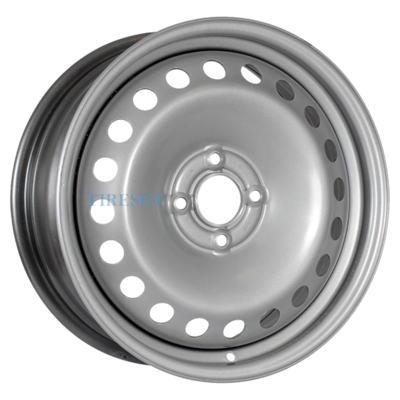 Диски Magnetto 6,5x16/4x100 ET50 D60,1 16017 S AM Silver Lada Vesta на tireset.ru