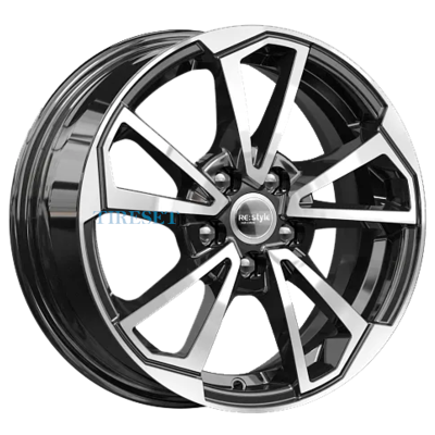 Диски KиK 6x15/5x100 ET38 D57,1 КС1005 Алмаз черный на tireset.ru