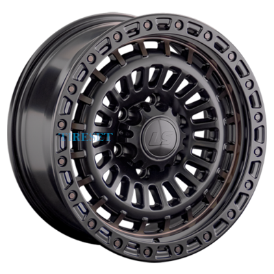 Диски LS 9x18/6x139,7 ET20 D106,1 1348 BKS+BR (конус, Колпак+лого) на tireset.ru