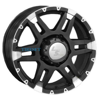 Диски LS 7x16/5x139,7 ET30 D98,5 212 BKF (Колпак+лого) на tireset.ru