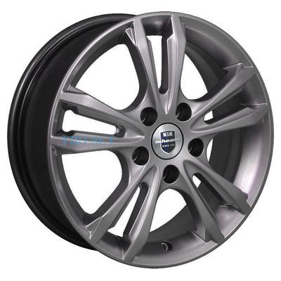 Диски KиK 6x16/5x114,3 ET40 D67,1 Samara (КС866) Дарк платинум на tireset.ru