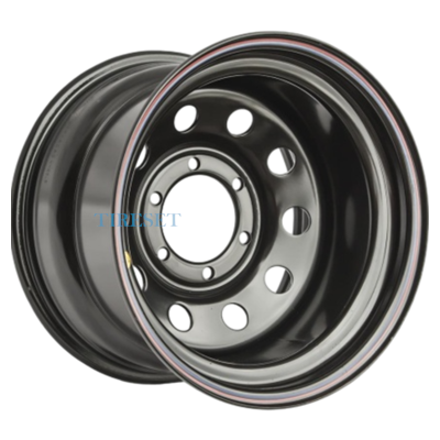 ZEPP 4x4 10x16/6x139,7 ET-44 D110 Toyota Nissan Round Черный (LTM)