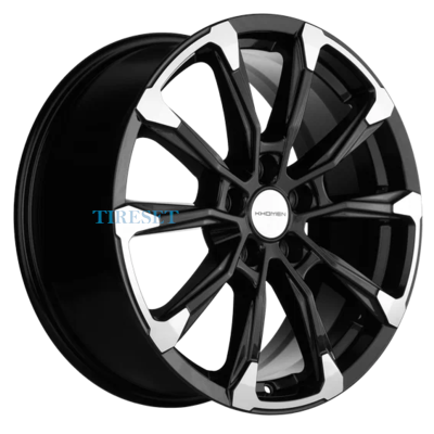 Khomen Wheels 7,5x18/5x114,3 ET50 D67,1 KHW1808 (K5/Santafe) Black-FP
