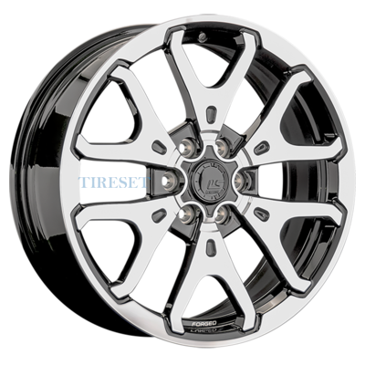 Диски LS Forged 7,5x18/6x114,3 ET46 D67,1 LS FG20 BKF (конус, C570) на tireset.ru