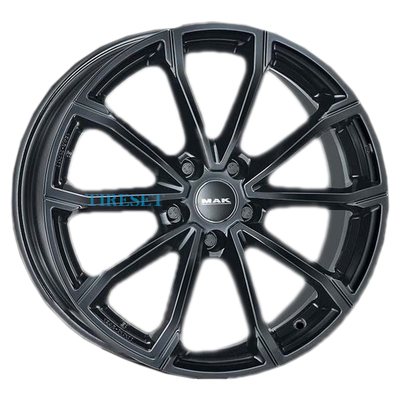Диски MAK 7x18/5x112 ET43 D57,1 DaVinci Gloss Black на tireset.ru