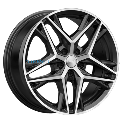 Диски СКАД 8x18/5x114,3 ET38 D67,1 Челси (КЛ1100) Алмаз бархат новый на tireset.ru