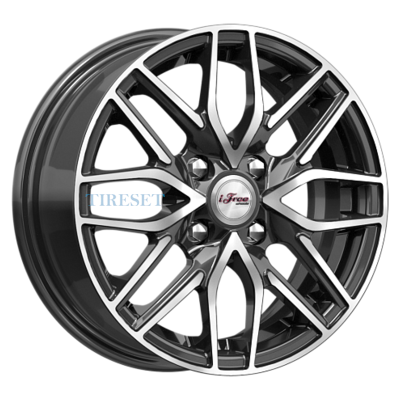 Диски iFree 5,5x14/4x100 ET40 D60,1 Кайкос Блэк Джек на tireset.ru