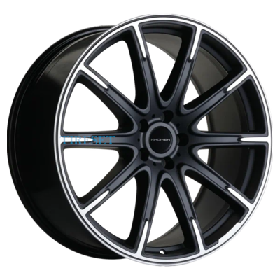 Khomen Wheels 10,5x21/5x112 ET45 D66,6 KHW2102 (GLS/GLE) Black-FP matt