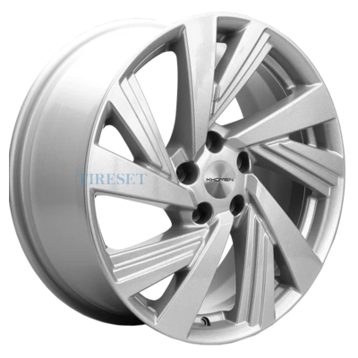 Диски Khomen Wheels 7,5x18/5x114,3 ET45 D67,1 KHW1801 (Xceed/CX-3/5) F-Silver на tireset.ru