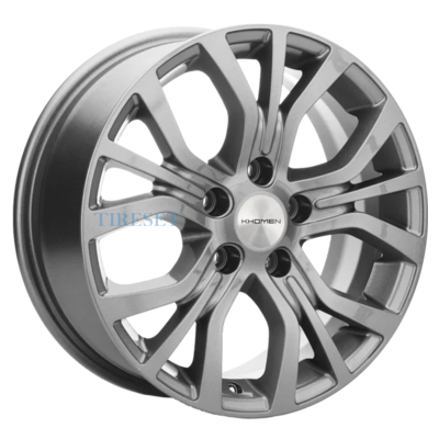 Khomen Wheels 6,5x16/5x112 ET40 D66,6 KHW1608 (Actyon) Gray