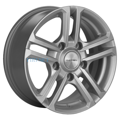 Диски Khomen Wheels 6,5x16/5x139,7 ET40 D98,5 KHW1602 (Niva 4x4) F-Silver (под ORG) на tireset.ru