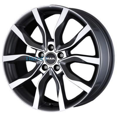 Диски MAK 9x19/5x120 ET53 D72,6 Highlands Gunmetal Mirror Face на tireset.ru