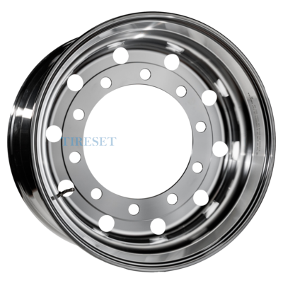 Диски Asterro 11,75x22,5/10x335 ET0 D281 M22 Silver (2244A) Прицеп (барабан. тормоз) 4500 кг на tireset.ru