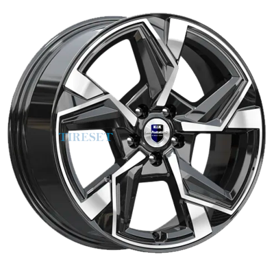 KиK 7,5x18/5x115 ET43 D70,2 Кайан (КС101) Алмаз черный