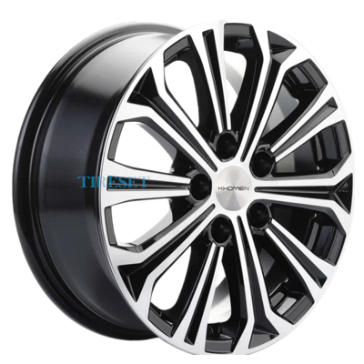 Диски Khomen Wheels 6,5x16/5x115 ET41 D70,2 KHW1610 (Astra) Black-FP на tireset.ru