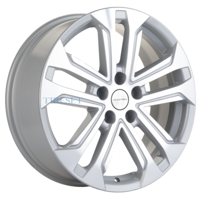Диски Khomen Wheels 7x18/5x114,3 ET50 D67,1 KHW1803 (CX-5/Seltos) F-Silver-FP на tireset.ru