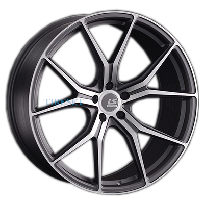 LS FlowForming 10x22/5x112 ET21 D66,6 RC56 MGMF (конус)