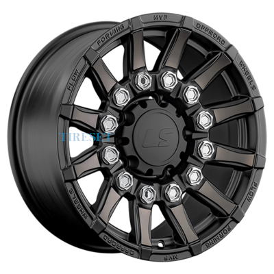 Диски LS FlowForming 9x17/5x150 ET25 D110,1 RC87 MB+LBZSF (конус, Колпак+лого) на tireset.ru