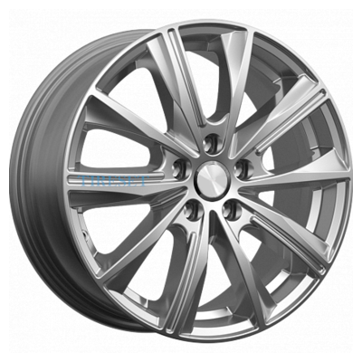 KиK 7x16/5x112 ET38 D66,6 Арнар (КС904) Дарк платинум