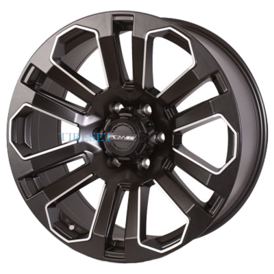 Диски PDW 8x17/6x139,7 ET36 D100,1 Hazard (6032) M/U4B на tireset.ru